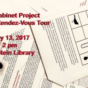 The Cabinet Project at Science Rendez-Vous May 13, 2:00 pm