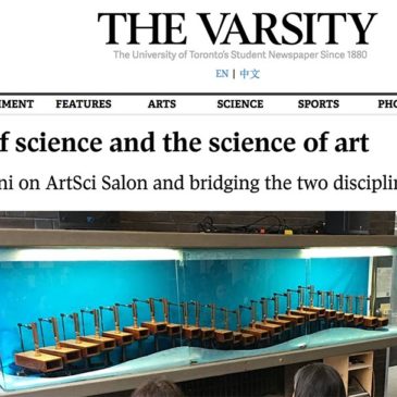 a good coverage of the ArtSci Salon by the Varsity