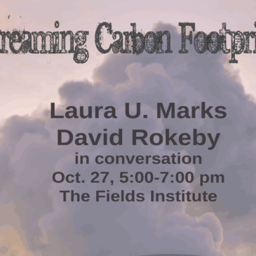 November 7, 5:00-7:00 pm Streaming Carbon Footprint